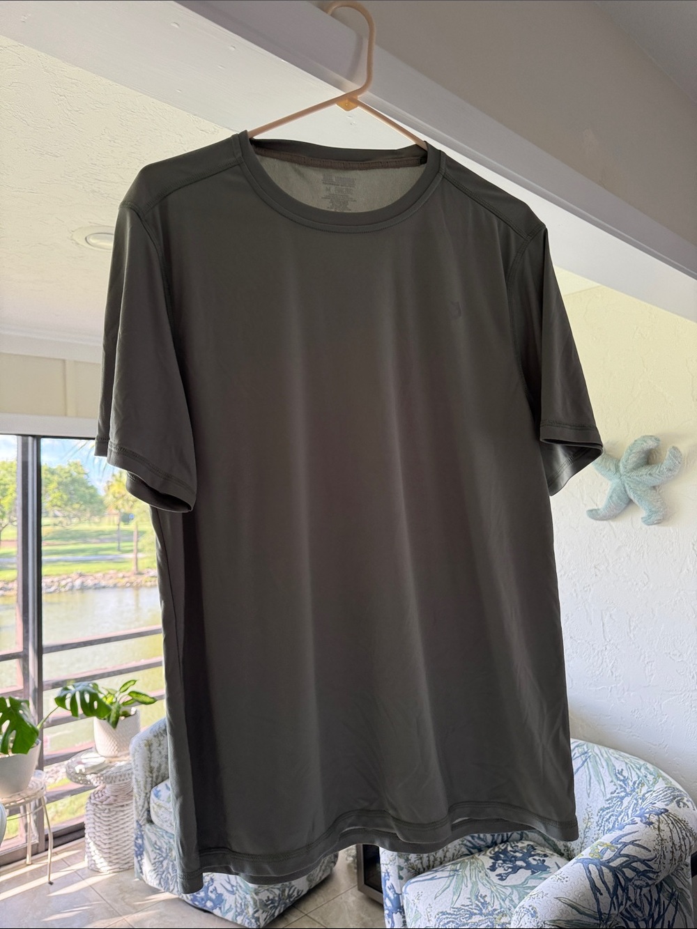 Reel Legends Men's Short Sleeve Crew Tee - Olive